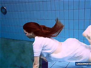 outstanding hairy underwatershow by Marketa