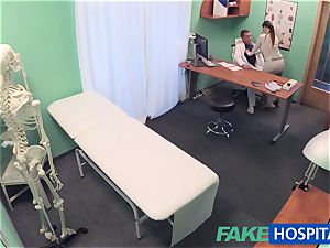 FakeHospital medic gets spectacular patients muff moist